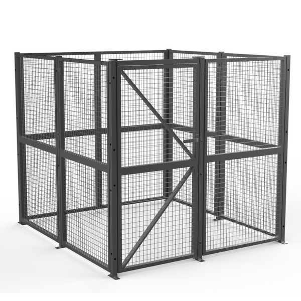 DIY Mesh Wire Storage Partitions: Maximize Security and Organization ...