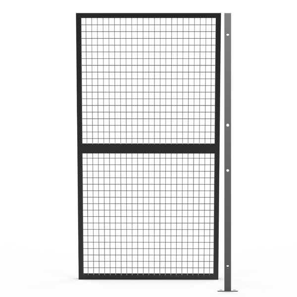 Welded Wire Mesh Fencing Panel with Steel Post 1100mm L X 2040mm H